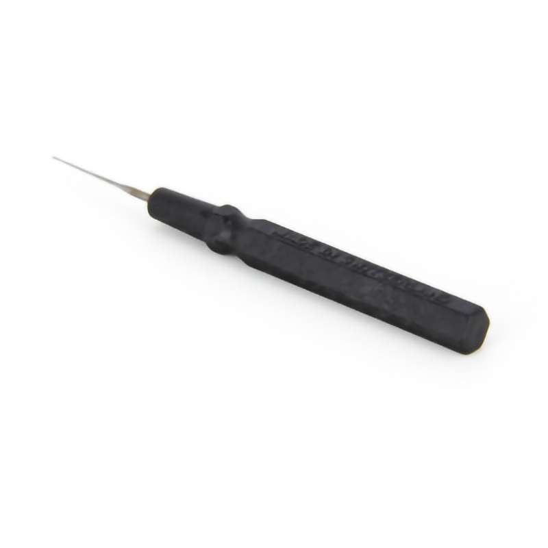 Micro Spatula Tip, Highly Precise, Extra Fine Tip 0.008", Black, w/Cap, ESD